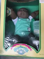 Vintage 1985 Cabbage Patch Kids Doll African American "Virgil Morris" NIB