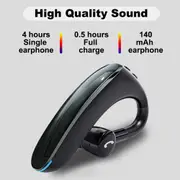 180 Degree Rotating Wireless Bluetooth Car Handsfree Earphones