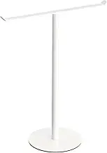 STARTIST Vertical Towel Bar Hand Towel Stand Counter Organizer Countertop Towel Stand T Shape Hand Towel Holder for Dorm Vanity Hotel, White