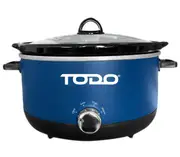 TODO 3.5L Stainless Steel Slow Cooker Removable Ceramic Bowl