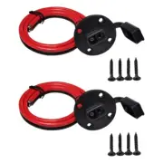 2Pcs SAE Connectors Power Socket 12AWG SAE Power Socket Sidewall Port Connectors