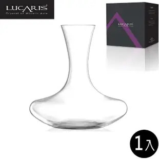 【LUCARIS】無鉛水晶醒酒瓶 2300ml 1入 Bangkok系列(醒酒瓶 分酒瓶 醒酒壺)