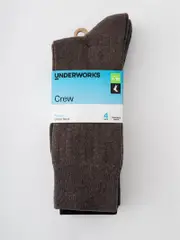 Underworks 4pk Business Sock