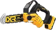 Dewalt DCCS623L1 20V MAX Brushless Lithium-Ion 8 in. Cordless Pruning Chainsaw Kit (3 Ah)