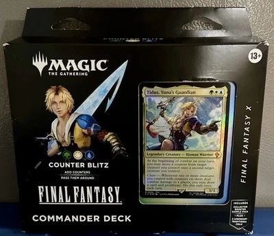 Magic The Gathering: Final Fantasy X Counter Blitz Commander Deck IN HAND MTG FF