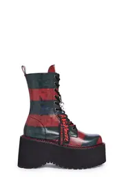 [Dolls Kill X WB Horror] Total Slasher Platform Boots