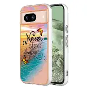 Yb Imd Series-1 For Google Pixel 8a Tpu Phone Case Electroplating Edge Shockproof Cover