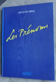 Jacques Brel Tome 2 First Names TL IN Mint IN His/Her Mending From