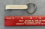 Founders Brewing Co. Metal Bottle Cap and Can Tab Opener, Made of Aluminum