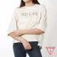 【GUESS】童趣玩心塗鴉風短T(白)