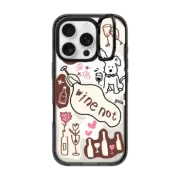 iPhone 16 Pro Impact Ring Stand Case MagSafe Compatible stay alone