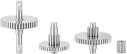 INJORA Transmission Gear Sprocket Set 40.3:1 Low Range Reduction Ratio Pinion Gear Stainless Steel for TRX4M Upgrade 1/18 RC Crawler Car