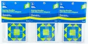 Dritz Basting Needles Size 7 with Decorative Magnet Long Fine Needles 3pk Lot