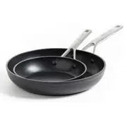 2pc KitchenAid Forged Hardened Non Stick Frypan Set Home Kitchen Cookware
