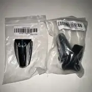 2 PCS Die Cast Bass Drum Claw Chrome with 1/8" Rubber (2 PCS/Pack)