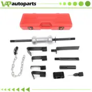 13PC DENT PULLER W/10LBS SLIDE HAMMER HEAVY DUTY AUTO BODY TRUCK REPAIR TOOL KIT