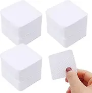 600Pcs Lint Free Wipes for Nails, Lint Free Wipes Polish Pads Absorbent Remover Wipes for Clean DIY Nail Art(White)