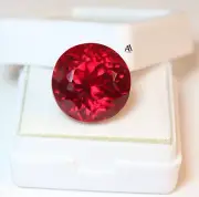 23.30 Ct Natural Certified Pigeon Blood Red Ruby Unheated VVS Loose Gemstone
