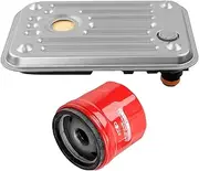 Transmission Filter Kit – Internal Shallow & Spin-On Filter,Compatible with Allison 1000 2000 Series,Fit for 6.6L Duramax Diesel 2001-2010 Chevy Silverado/GMC Sierra 2500HD Replaces 29539579 29537965