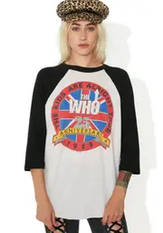 Vintage The Who Raglan Tee