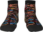 [JBYJBX] I Love My Dog Dachshunds Print Adult Socks Womens Mens Workout Thermal Cozy All-Season Gift Holiday Articles Use