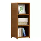 Randy & Travis Machinery Bamboo Adjustable Shelf Bookcase Display Storage Rack S