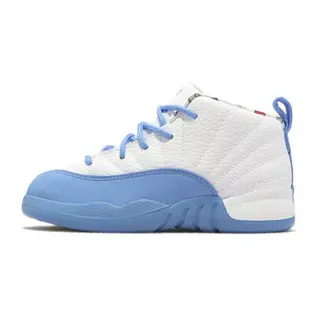 Nike 休閒鞋 Jordan 12 Retro TD 白 藍 幼童 Emoji 喬丹 12代 DQ4367-114 [ACS 跨運動]