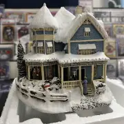 Thomas Kinkade Hawthorne Village Christmas Collection Holiday Bed and Breakfast