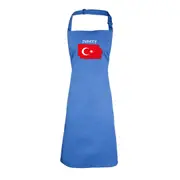 Turkey -Country Flag Nationality Kids Childrens Kitchen Apron