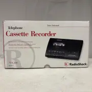 Radio Shack Voice Activated Telephone Cassette Recorder TCR 200 New