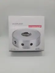 Teapot Warmer Brushed Stainless Steel Tea Warmer With Tealight Holder Silver