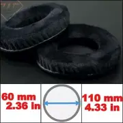 Thick Velour Velvet Ear Pads Cushion For Beyerdynamic AKG Sony Denon Headphone