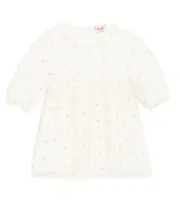 [Il Gufo] Il Gufo Baby polka-dot tulle dress M 24 white