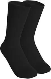 [simhoa] Ice Skating Socks Knee High Tights Solid Color Cotton Roller Skating Socks for Ice Skates Dance