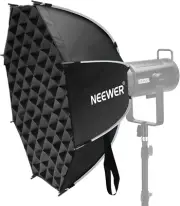 NEEWER 25.6'' Octagonal Softbox, Quick Release Parabolic Soft Box with Bowens Mo