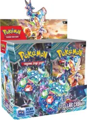 Stellar Crown Scarlet & Violet 7 POKEMON TCG Sealed Booster Box 36 Packs