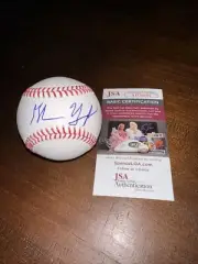 RARE Glenn Youngkin signed baseball Virginia Governor Republican JSA CERT