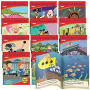 12 Decodable Readers Phase 6 - Spelling - Fiction Books - By Junior Learning Jun