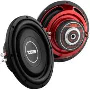 2x DS18 SRW12.4D Shallow Mount 12" Car Subwoofer - 220W Rms Dual 4-ohm Bass Sub