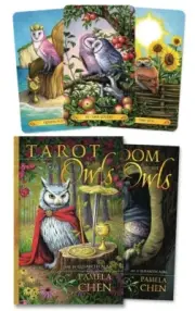 TAROT OF THE OWLS KIT Deck Card Book Boxed Set wicca witchcraft oracle cards