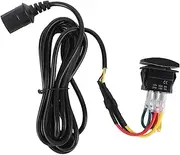 Luocute Electric Winch Remote Controller 3 Prong Electric Warn Winch Control, Car Remote Control for Cars UTVs Off Road Vehicles 10ft, 12V Winching Rocker Switch