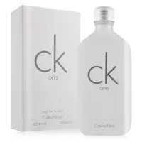 在飛比找Yahoo奇摩購物中心優惠-Calvin Klein CK ONE中性淡香水200ml-