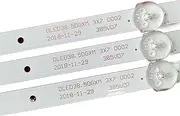 7LED LED Backllight Bar Compatible with DLED38.5DGXM 3X7 0002 385VD7 E493358 1LED=3V SKYWORTH BBK Dexp