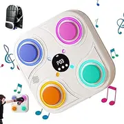 YRTUOP Boxing Music Workout Machine - Musical Boxing Machine Wall Mounted Punching Machine - Sport Toy Light Rechargeable Boxing Trainer for Exercise