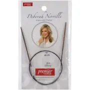 Deborah Norville Fixed Circular Knitting Needles 16" Size 0/2mm