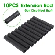 10Pcs Golf Club Steel Shaft Extension Rods Extend Iron Putter Extender Sticks