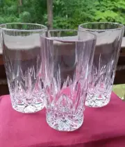 Vintage CRISTAL D'ARQUES-DURAND Highball Glass 5" NOS