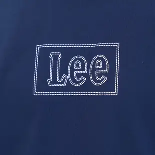 Lee 縫線印花長框大LOGO寬鬆版短T 男 LL220229 橄欖綠ANL 騎士黑K11 奶茶棕97W 深海藍562