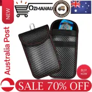 Upgraded Faraday Bag for Key Fob (2 Pack),Premium Faraday Key Fob Protector– Car