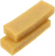 HOMSFOU 2pcs Cleaning Tools Sandpaper Block Pickleball Paddle Cleaner Eraser Sandpaper Eraser Sanding Belt Cleaning Stick Sandpaper Cleaner Stick Sanding Belt Cleaner Natural Rubber Yellow